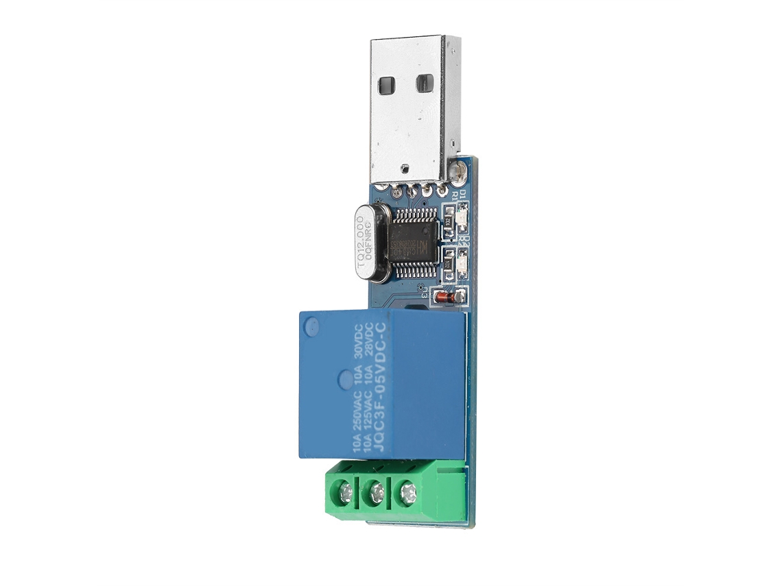 Módulo Usb Relay Laxiscreed Para Controle Por Mcu E Interruptor Inteligente