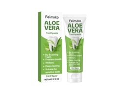 Pasta de Dentes Aloe Vera, Cuidado Suave para Dentes e Gengivas Sensíveis LAXISCREED