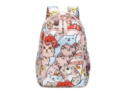 Mochila Escolar Com Estampa De Gato Kawaii, Bolsa De Ombro, Mochila Para Estudantes, Meninas E Meninos Olysi Shop
