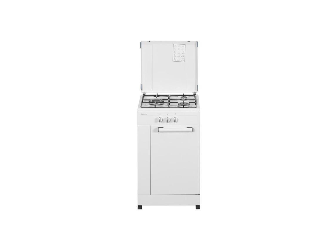 Fogão a Gás SOLTHERMIC Fogão a Gás Branco Queimador a Gás 50X50