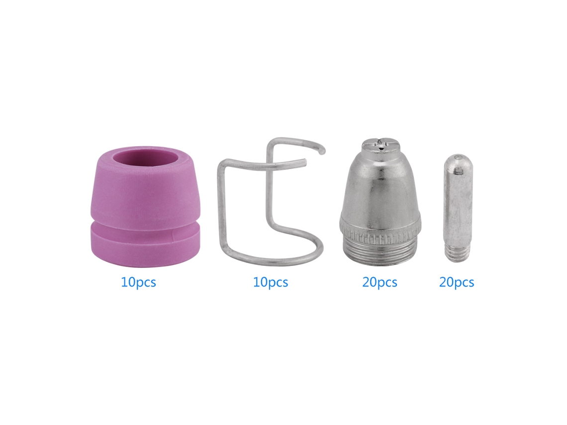 60pcs Kit Consumíveis Tocha Plasma S/MARCA