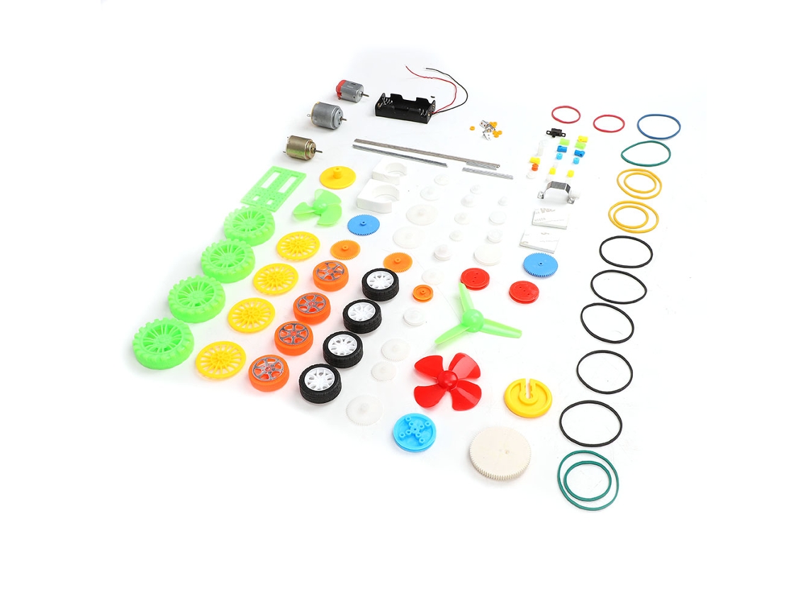 Kit De Engrenagens De Plástico Laxiscreed Para Veículos, Navios E Aviões – Diy Incluído