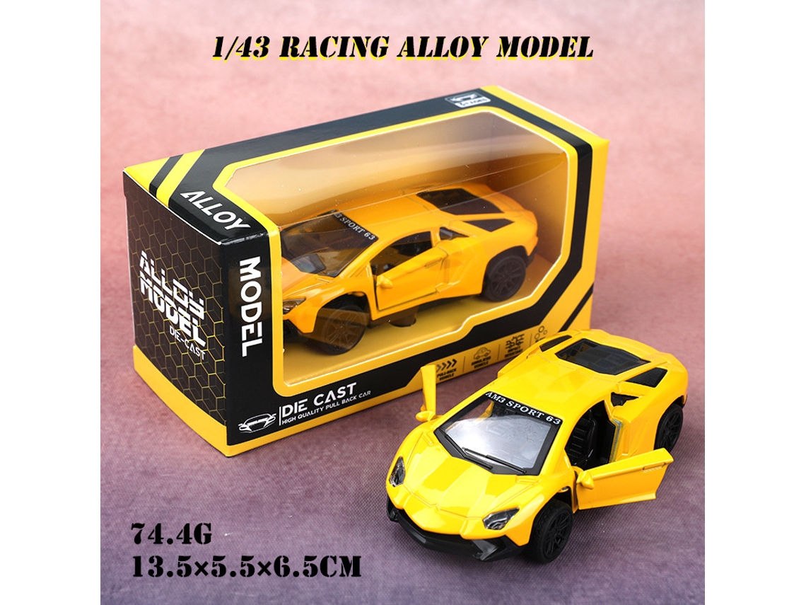 Miniaturas de Carros Fundidos em Metal, Carros de Brinquedo para Crianças MDUG