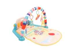 Colchón De Gimnasia Infantil Con Piano Musical Para Bebés - Alfombra De Actividad Y Tummy Time