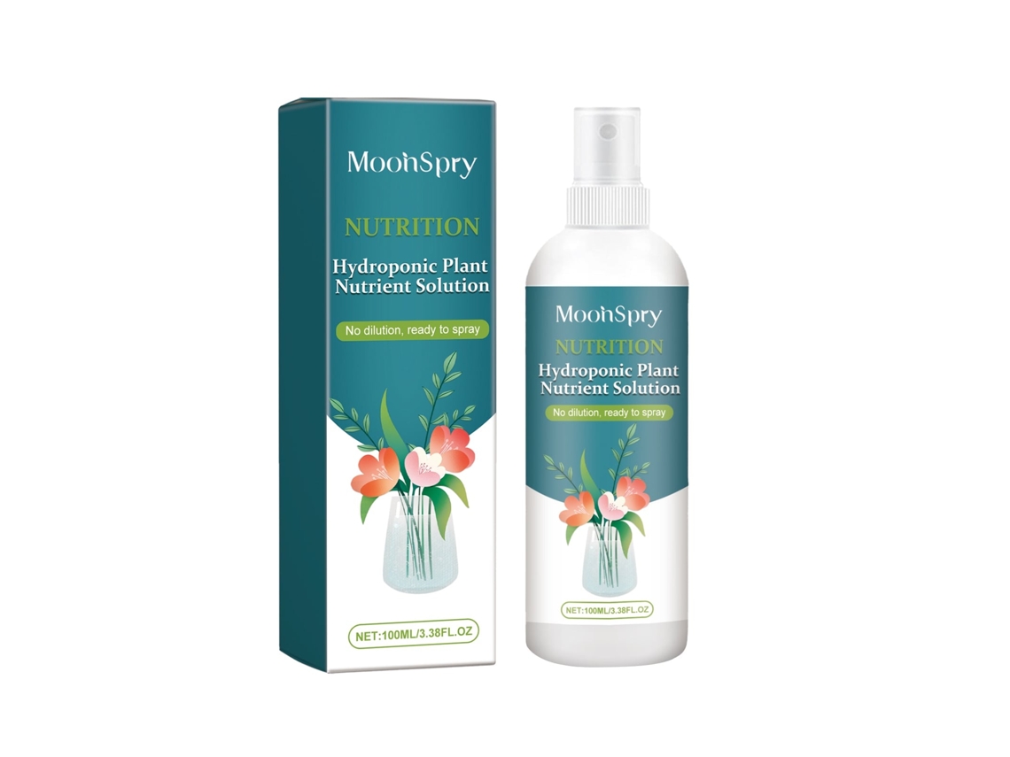Solução Nutritiva Moonspry para Plantas Hidropónicas e Flores LAXISCREED