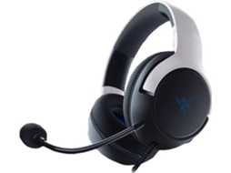 Auscultadores Gaming com Fio RAZER Kaira X (Over Ear - Multiplataforma - Noise Cancelling - Branco)