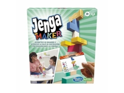 Jogo de Tabuleiro HASBRO Jenga maker (Idade Mínima Recomendada: 3 anos)