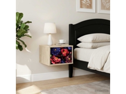 Vidaxl Armário De Cama Montado Na Parede Kiel Carvalho Sonoma