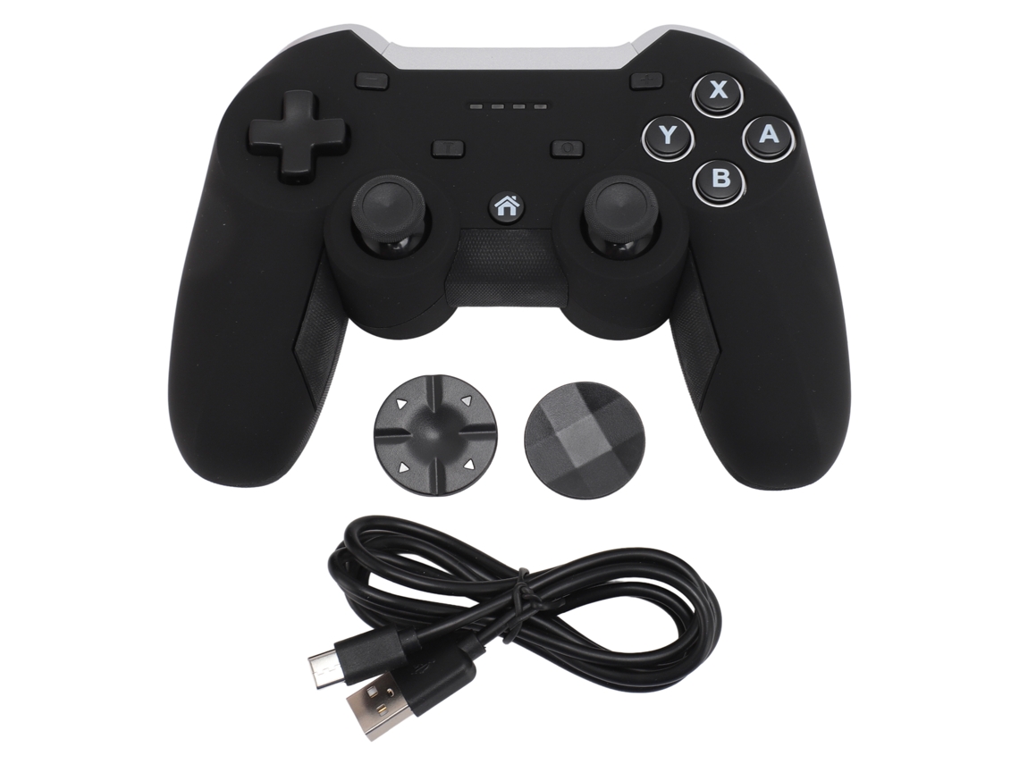 Controle Sem Fio com Suporte para Sensor Nfc, Função de Vibração e Bluetooth, Compatível com Switch Lite, Telas Oled, CHABERLU