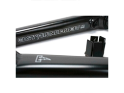 Pedaleira Thunderbolt Rhd Prateado 175 Mmodyssey