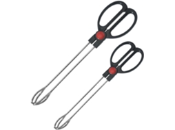 Pinças De Servir Sosoport Em Aço Inoxidável, Conjunto De 2 Peças, Antiderrapantes, Multifuncionais, Para Cozinha E