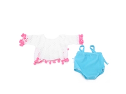 Primerox roupas de Boneca Menina Maiô para Boneca de 45 Cm 18 Polegadas Acessórios Qd18 022