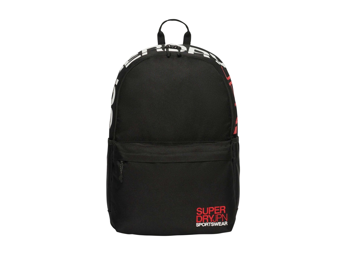 Mochila Com Logótipo Windcatcher Montana, Black, One Size Superdry