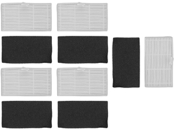 Conjunto De 5 Filtros Laváveis S5 Plus Para Aspirador Robô Alta