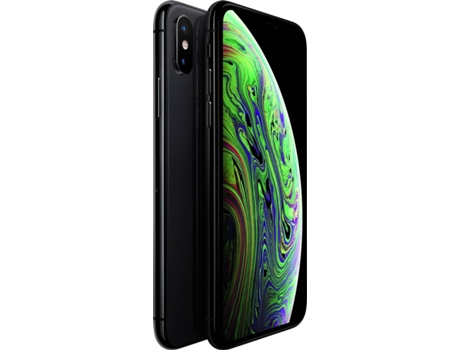 Smartphone APPLE iPhone XS 64 GB Cinzento Sideral — iOS 12 | 5.8'' | A12 Bionic | Nano SIM + E-SIM