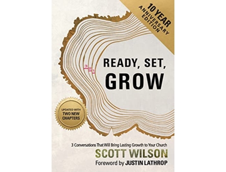 Livro Ready Set Grow 3 Conversations That Will Bring Lasting Growth to Your Church de Scott Wilson (Inglês)