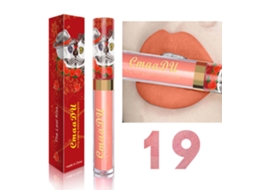 Bálsamo Labial Matte de Longa Duração, Gloss Labial Cremoso e Hidratante, Maquiagem Cosmética (19)