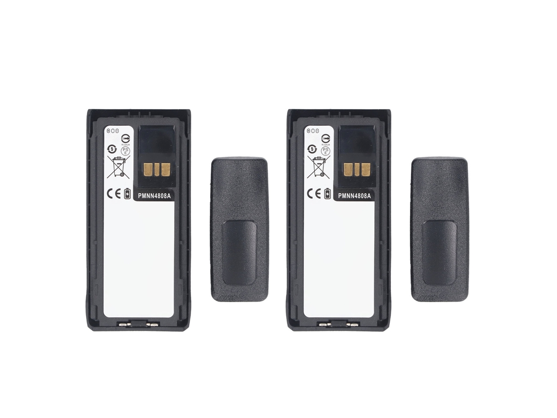 Bateria De Reposição Para Rádio Pmnn4808a Pmnn4808 3000mah 7.2v Li-ion Resistente À Água Ip68 Com Clip De Cinto Para R7 R7a