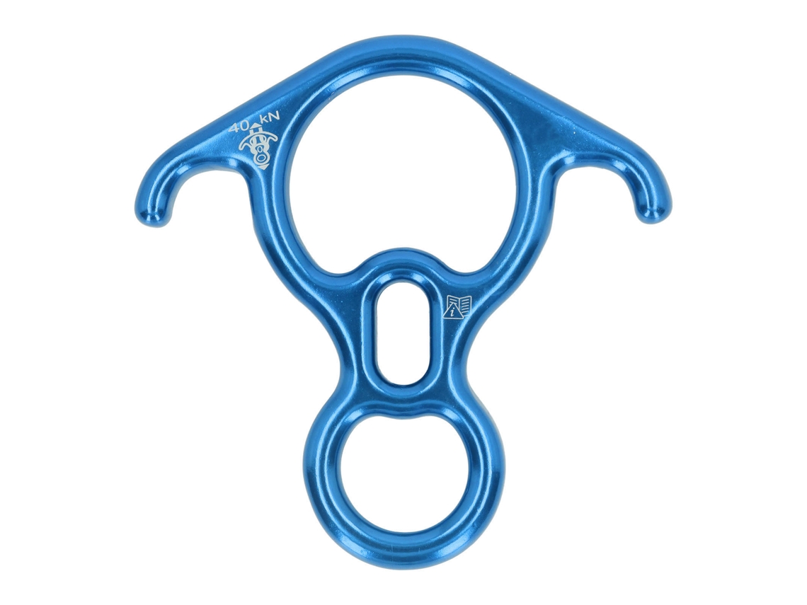 Placa de Engate de Escalada Ox Horn 40kn Azul