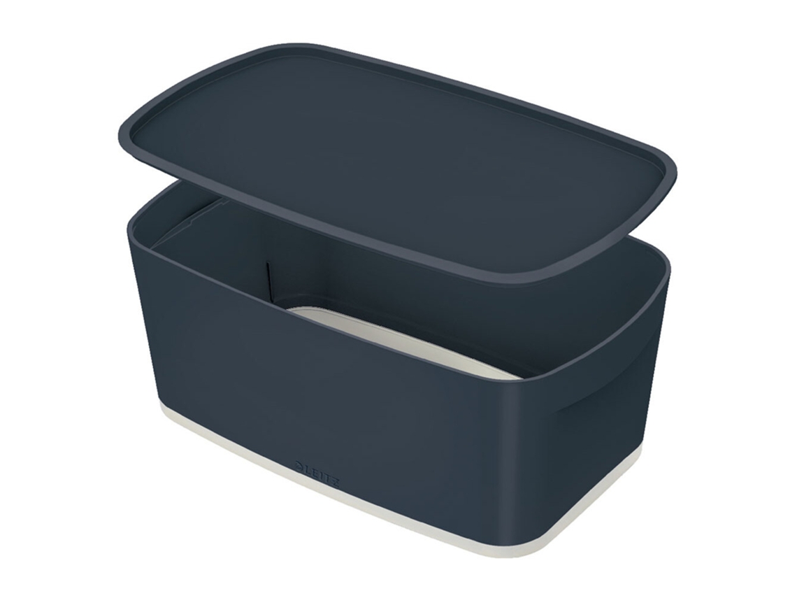 LEITZ Caixa de Arrumação Cosy 318 X 128 X 191 Mm Cinzento Veludo