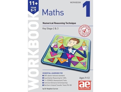 Livro 11 Maths Year 5-7 Workbook 1 de Dr Stephen C Curran (Inglês)