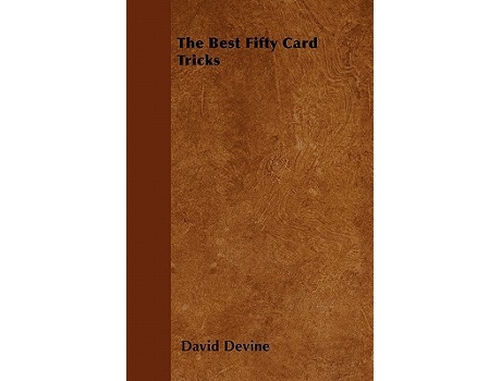 Livro The Best Fifty Card Tricks de David Devine (Inglês)