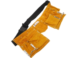 Bolsa Para Ferramentas De Eletricista Com Design Bolso Duplo E Fechos Seguros Em Couro Amarelo Tecido Oxford Trabalho