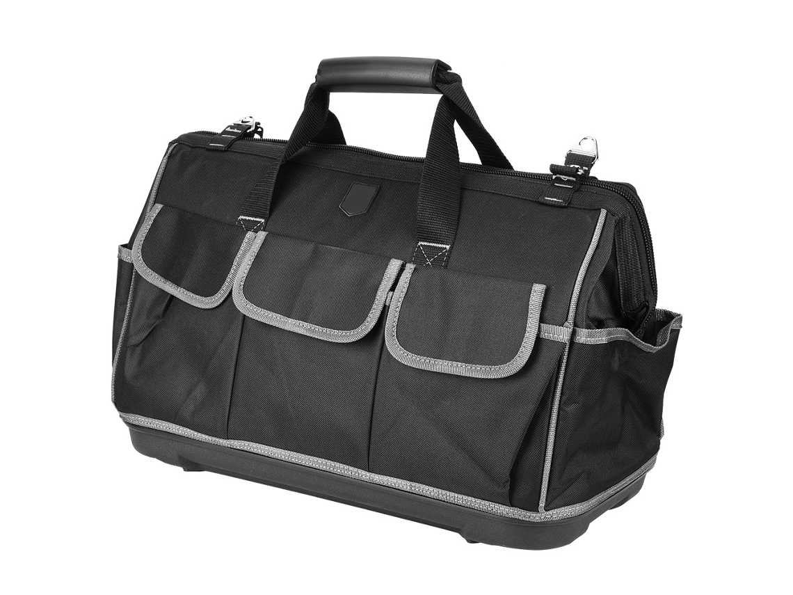 Laxiscreed Bolsa Portátil Multi-funcional Para Ferramentas Com Base De Plástico Para Maior Organização