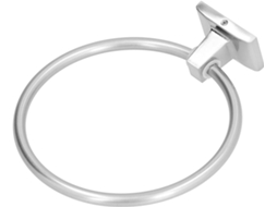 Suporte De Toalha Parede Com Argolas Para Banheiro, Ideal Pendurar