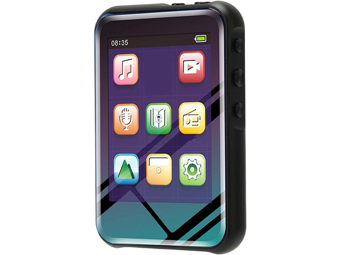 Leitor de MP3 de 16 GB, Leitor de MP4, Gravador de MP3, 16 GB, Gravador de FM, HiFi 2.4.0, Suporte para E-books, Redução de Ruído