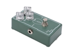 Pedal de Guitarra Verde Overdrive Pedal Metal Verde Efeito Pedais Acessório de Guitarra Profissional com Nível de Tom
