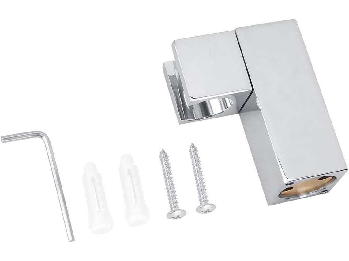 Suporte Para Chuveiro De Mão, Suporte De Parede Quadrado Em Cobre, Rotação De 360-graus, Suporte Para Chuveiro De Mão