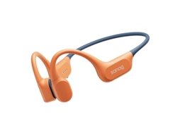 Fones de Ouvido Bluetooth com Condução Óssea, À Prova D'água para Natação, Reprodutor de Mp3 de 64 Gb MDUG (amarelo)