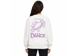 Rockinstone We Might As Well Dance White Classic Classic Sweatshirtdouble-sided Print Unique Designer Style