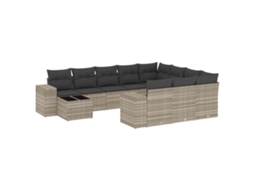 Garden Sofa Set, Garden Sofa Sets Vidaxl Cinzeto Rattan / Vime (n/a)