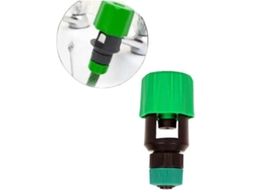 Adaptador Universal de Grifo de Água para Mangueira de Jardim e Cozinha, Conexão Rápida, Cor Verde Brilhante