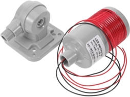 Luz Led Industrial Intermitente de 24 V com 1 Camada, Alto Brilho e Frequência de Intermitência, Adequada para SFUSHOS