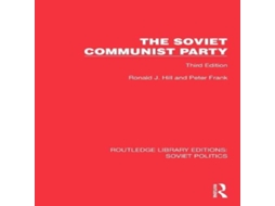 Livro The Soviet Communist Party Third Edition de Ronald J Hill (Inglês)