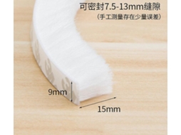 10m Autoadesivo para Portas e Janelas, À Prova de Vento, À Prova de Poeira, À Prova de Som, Isolamento contra Intempéries para Casa 915mm Slowmoose