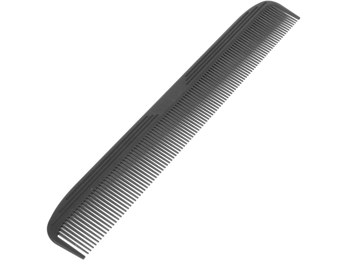 Pente De Corte Em Abs Preto Para Cabelos Grossos, Resistente A Danos, Estilo Clássico Simples E Versátil Para Mulheres.
