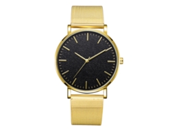 Reloj De Pulsera Analógica Redondo De Cuarzo Moda Simple Accesorio De Joyería