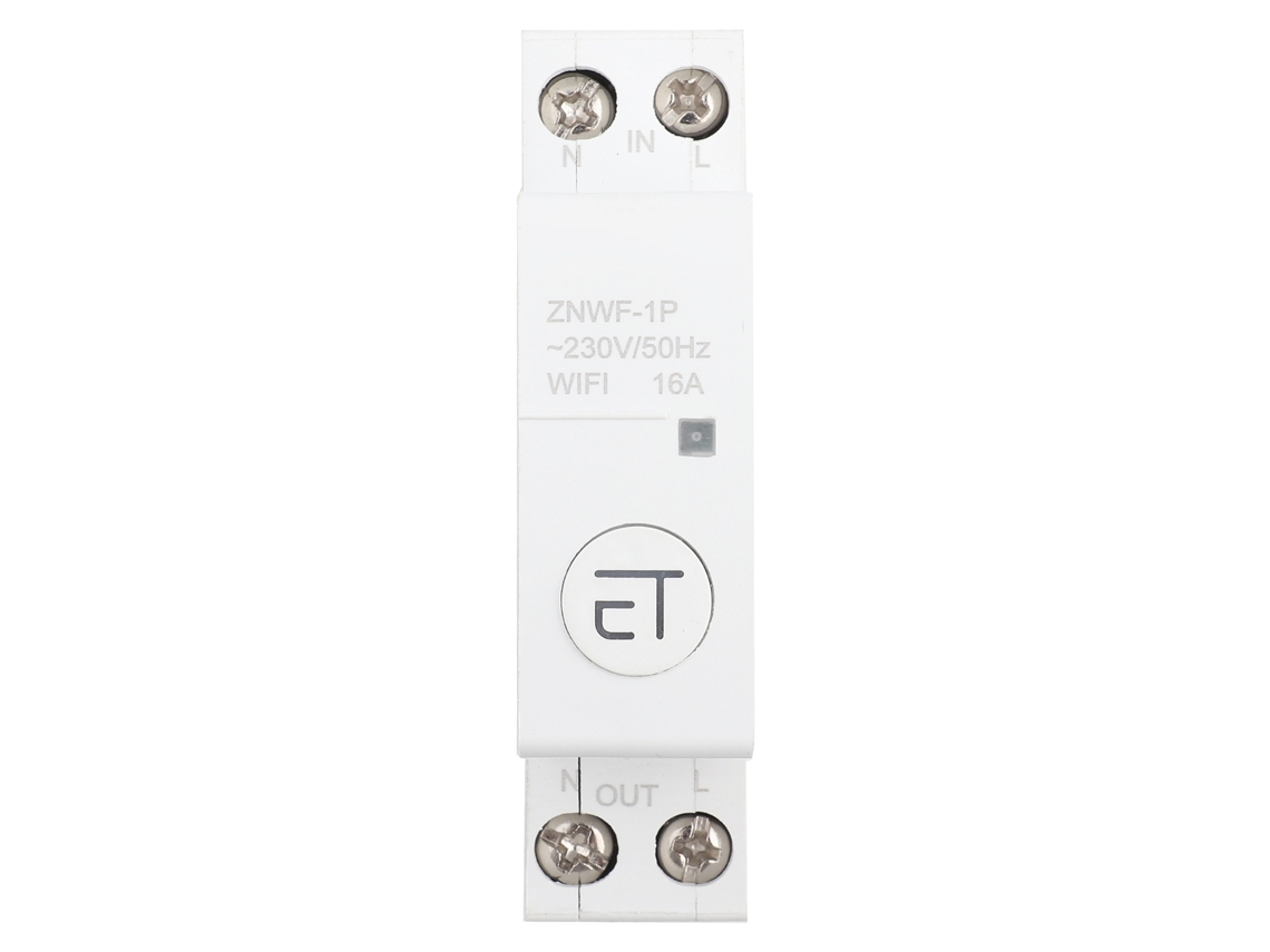 Disjuntor WiFi 1P Ac230V com App Tuya