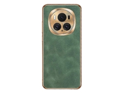 Capa para Celular Honor Magic6 Pro em Pele de Cordeiro com Revestimento Eletrolítico1