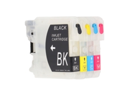 Cartucho De Tinta De Reemplazo Recargable Para Lc38bk Lc38c Accesorios De Impresora