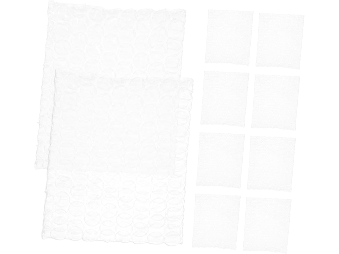 100 Unidades De Sacos De Plástico Bolha Transparentes E Grossos Para Proteção Contra Impactos.