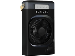 Ventilador De Mesa Usb Sem Hélices Com Spray Névoa, 6 Níveis Vento