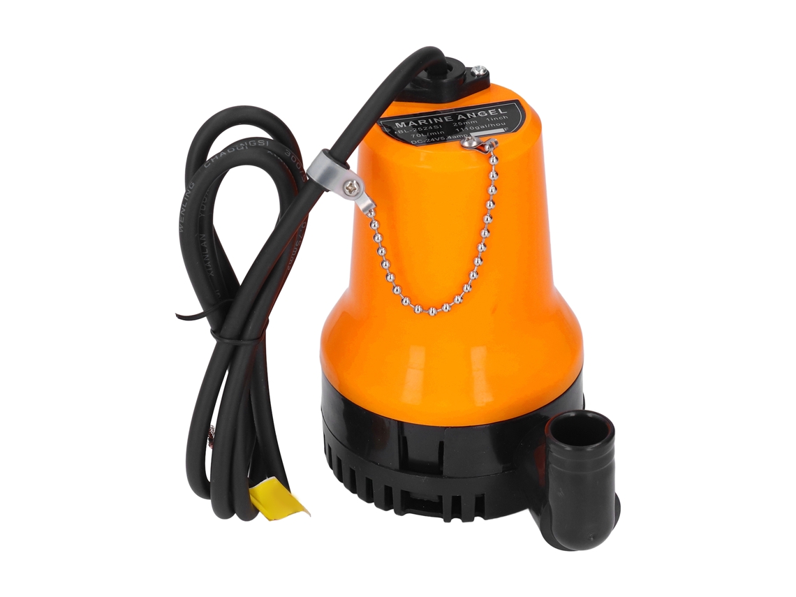 Bomba de diafragma elétrica de 24 V CC (descarga química, autoescorvante)