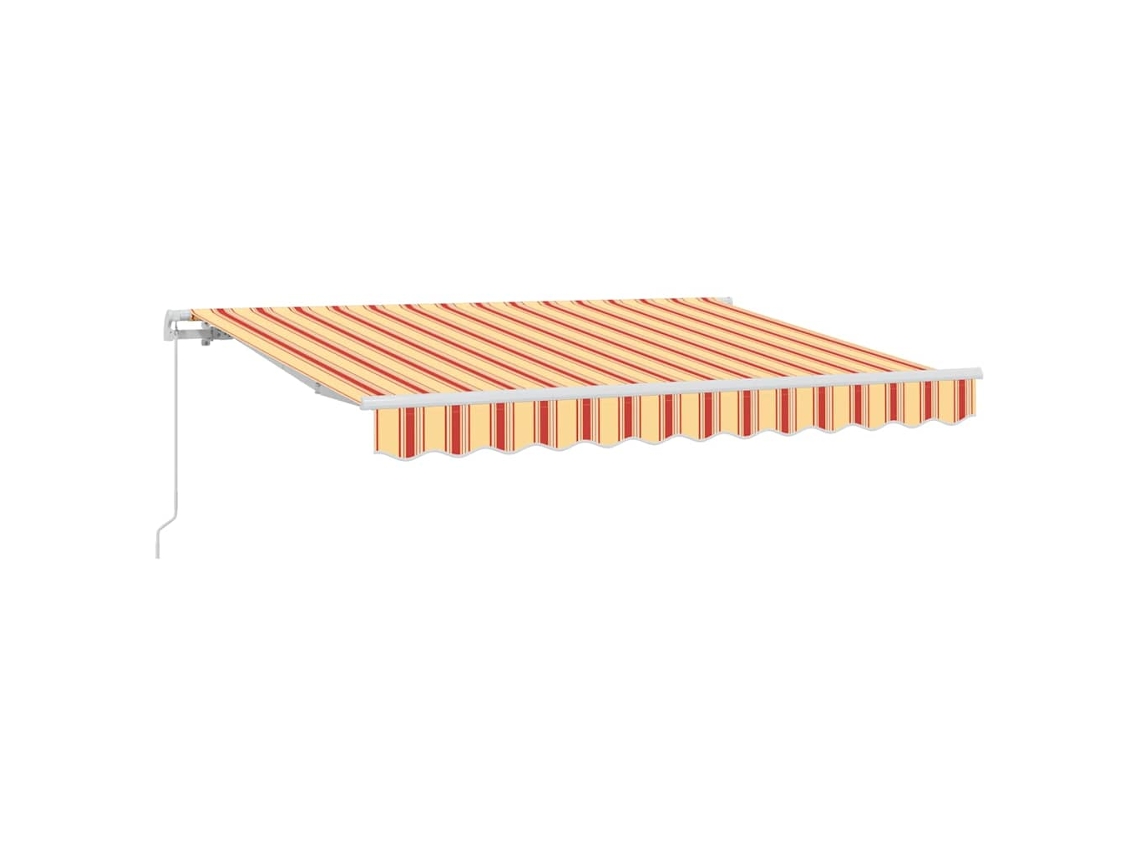 Toldo Retrátil Vidaxl Multicolorido Poliéster