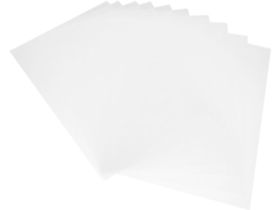 Ciieeo 20 Folhas de Plástico Transparentes Resistentes ao Fogo para Moldagem de Fotos DIY, Corte e Iluminação, Material