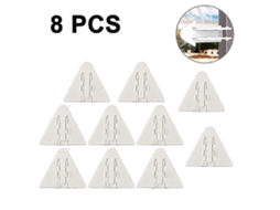 Fechadura Transparente Autoadesiva Para Porta De Correr - Solução Inovadora Segurança Residencial Com Design Asa Avião Proteger Seus Entes Q